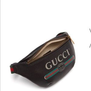 Men's Retro Logo Belt Bag/Fanny Pack.
